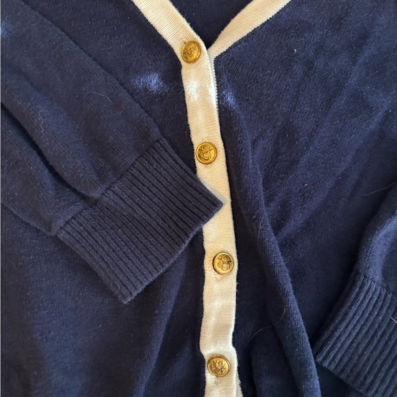 Very Small Size S/P Blue Long Sleeve Cartigan Women’s XXI V Neck Button Up Blue - Picture 5 of 11